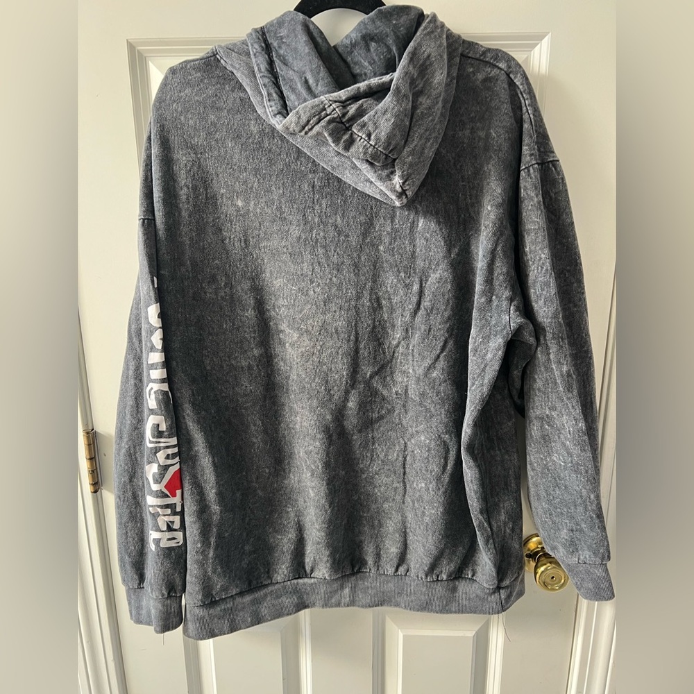 Chemistry “Poetic Justice” 2Pac sweatshirt, 90s Movie, Unisex 1X, Acid wash grey - Picture 2 of 15